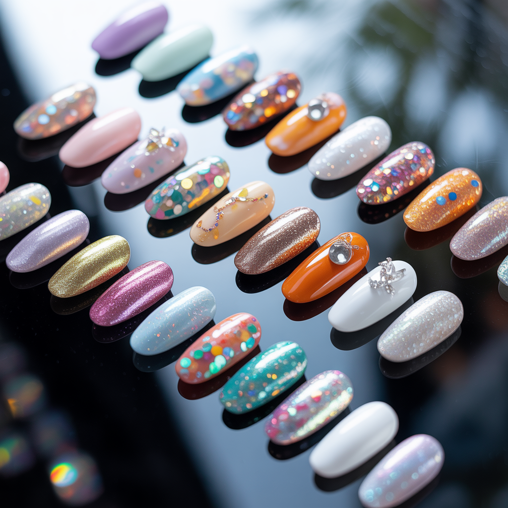 42 confetti nail styles to sparkle and shine all year long