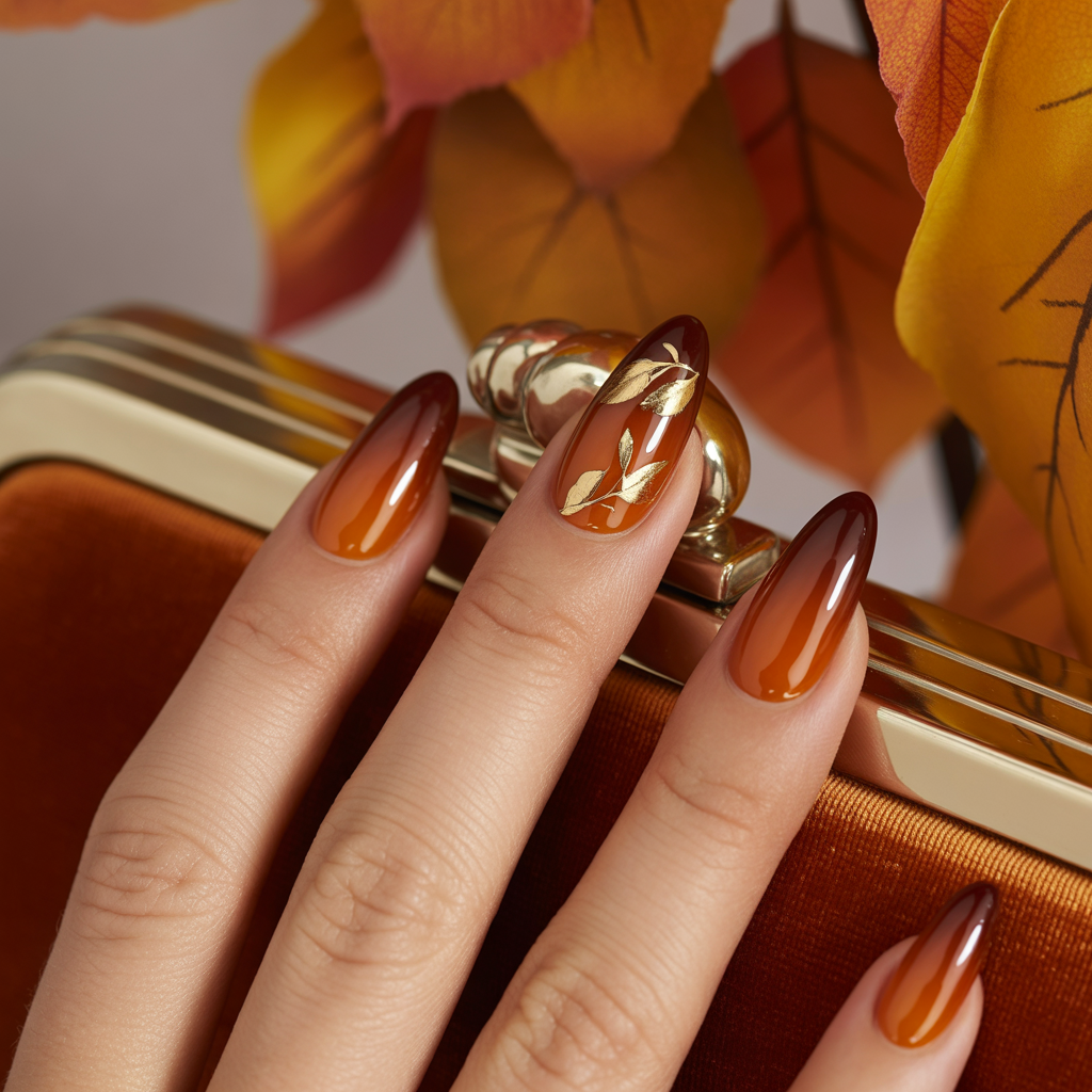 acrylic fall nails