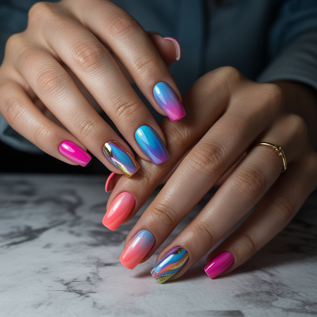 acrylic nails colors