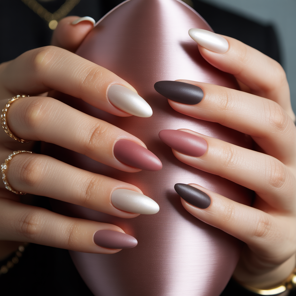 acrylic nails matte