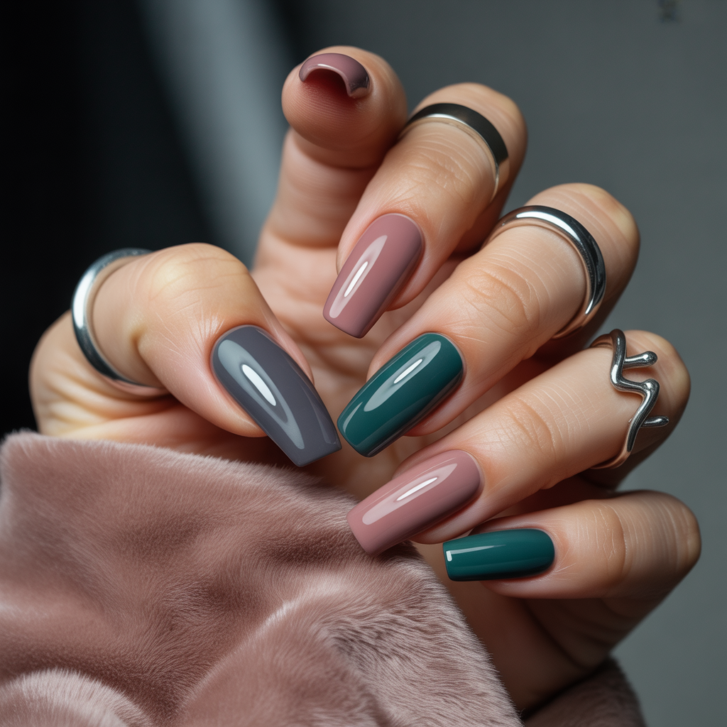 acrylic nails matte