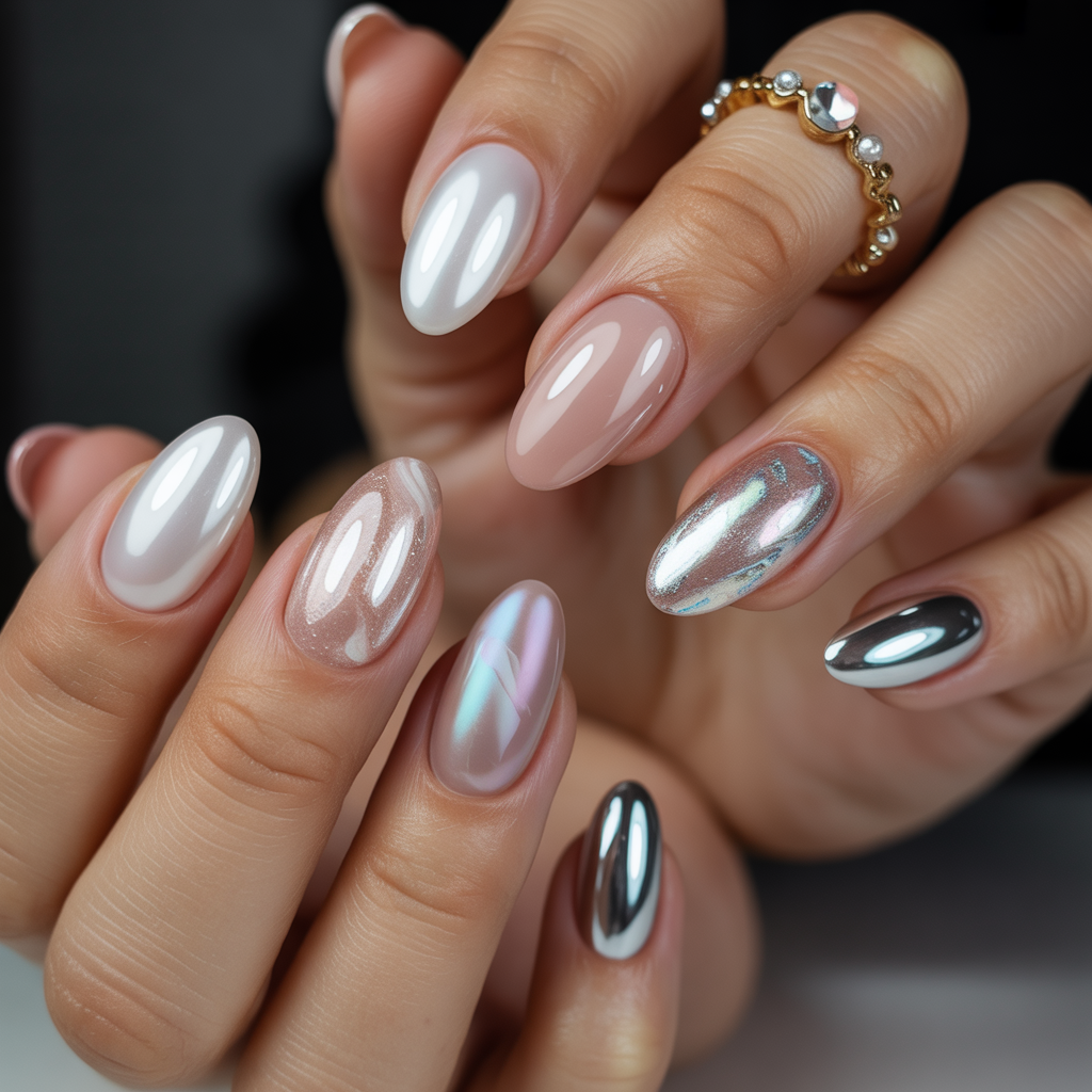 acrylic nails oval