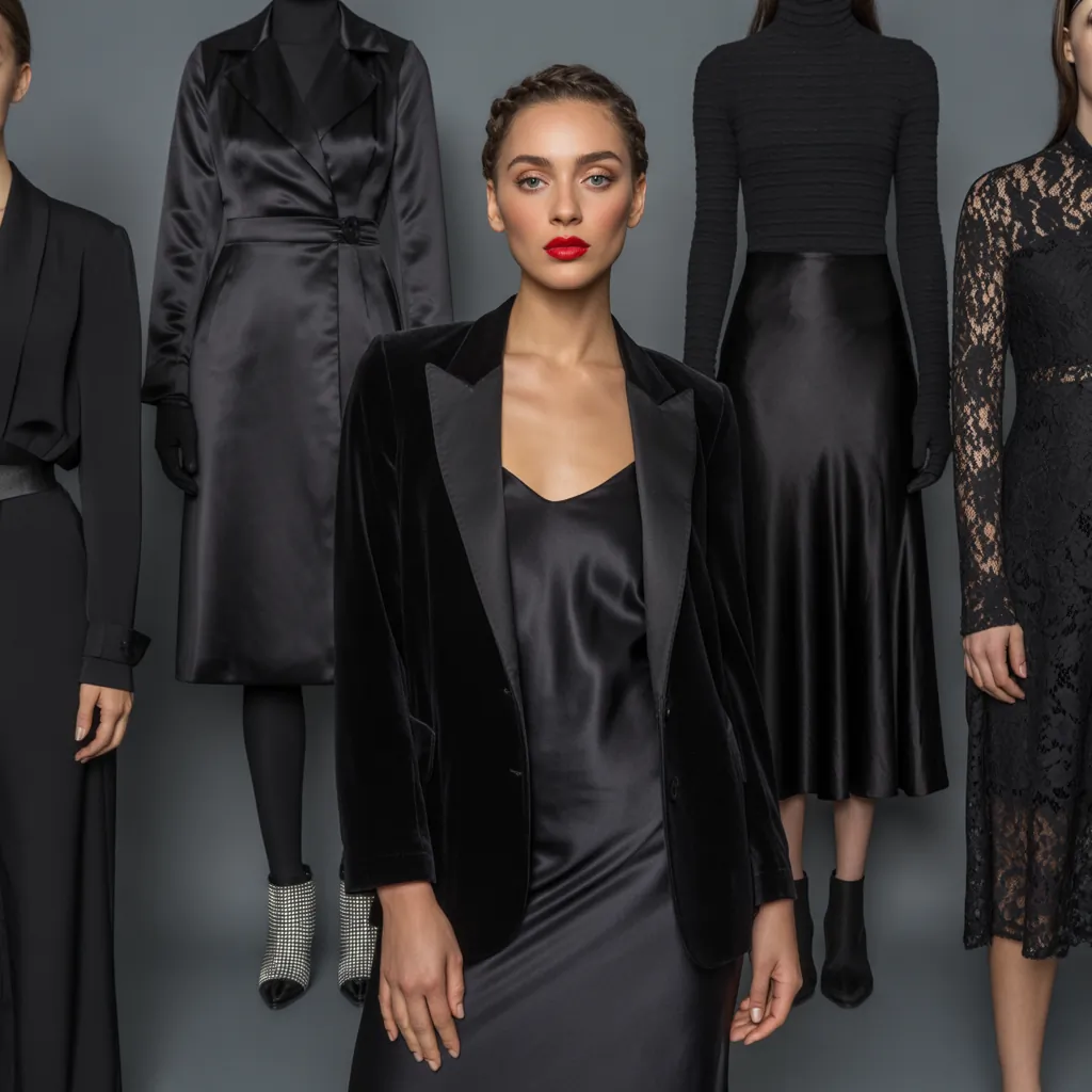 all black outfits for women