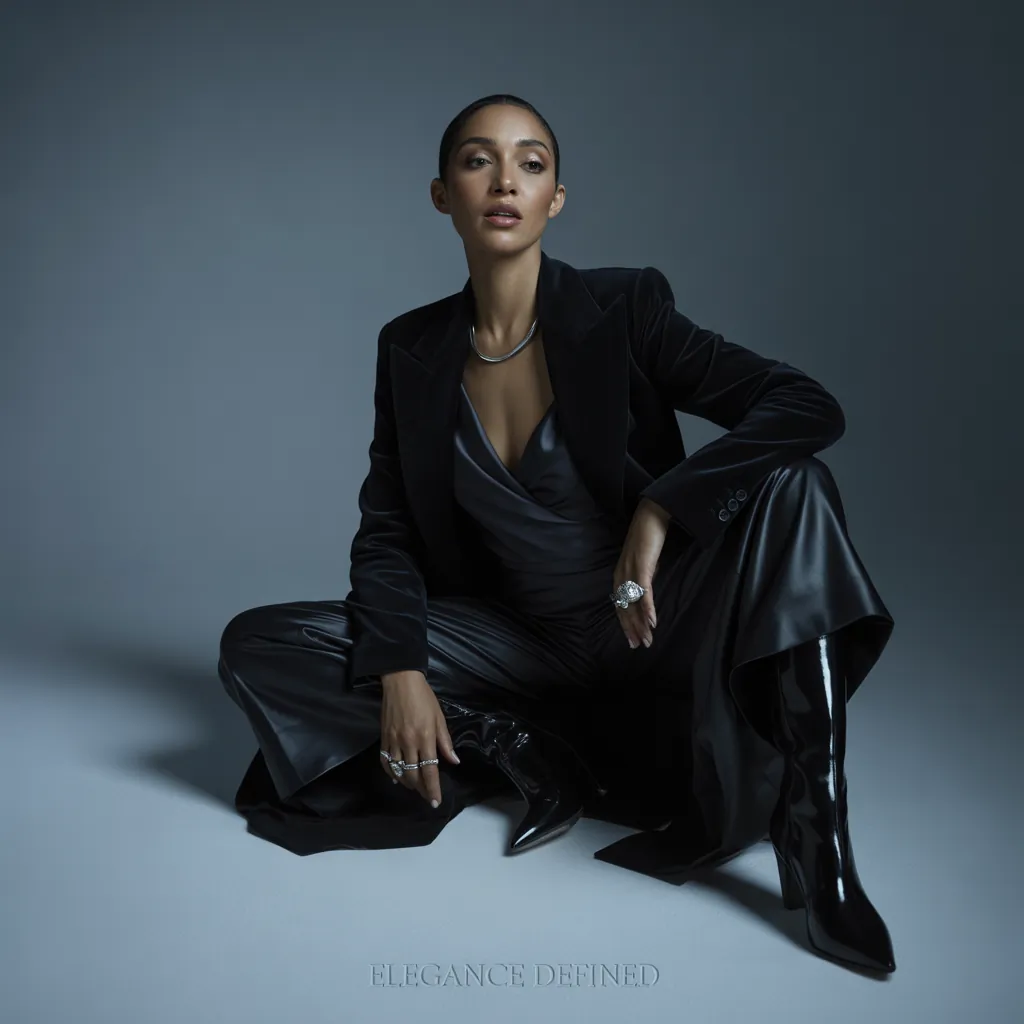 all black outfits for women