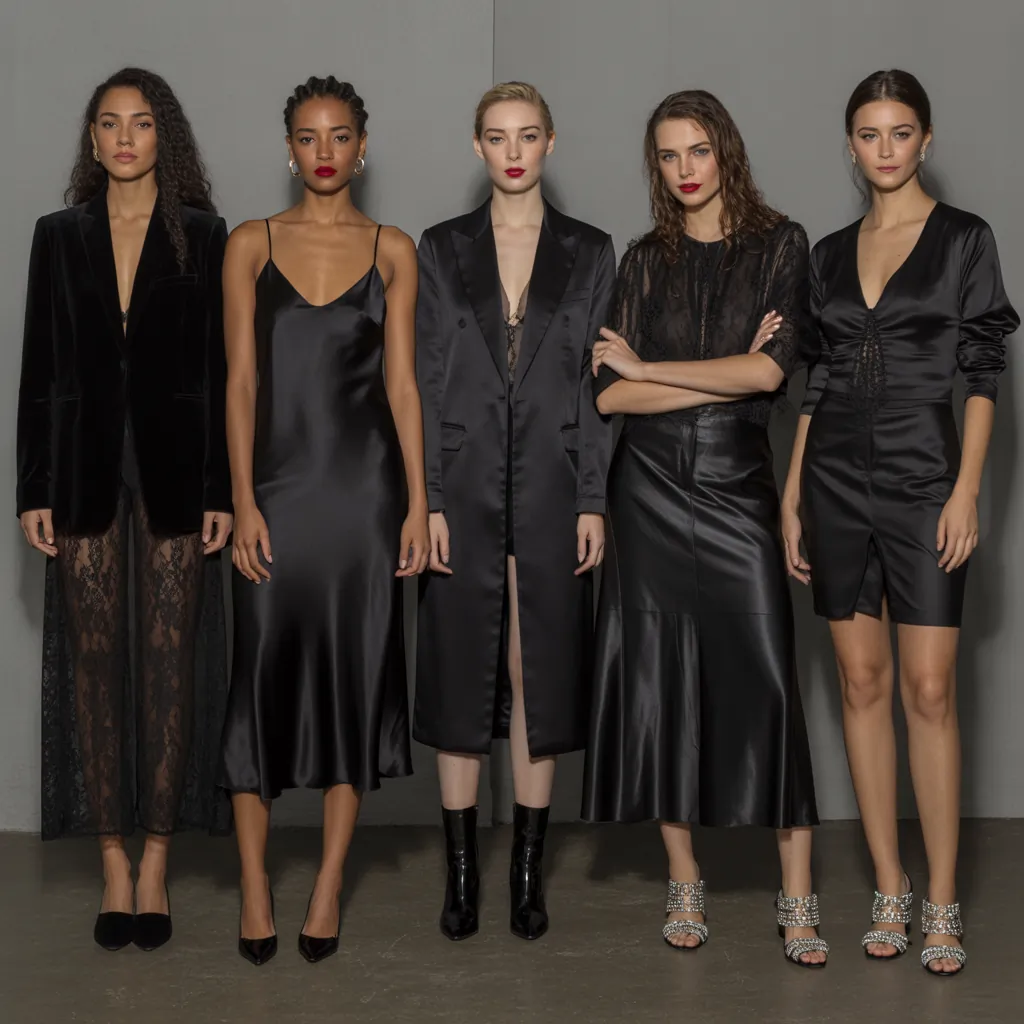 all black outfits for women