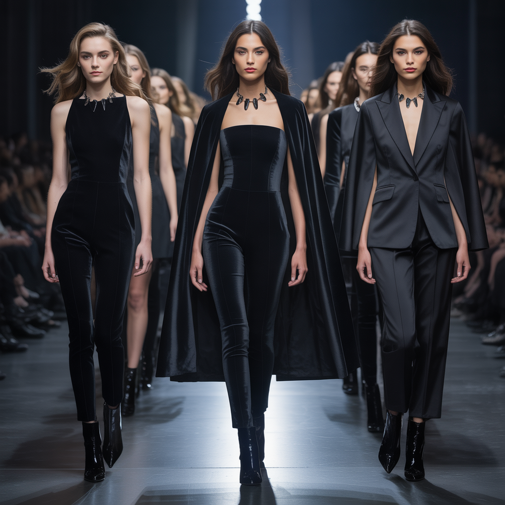 all black outfits for women