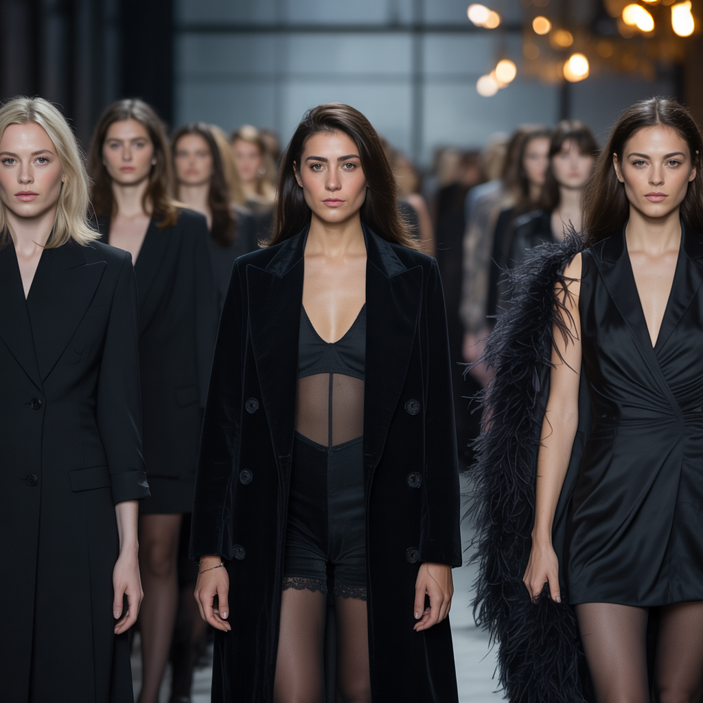 all black outfits for women