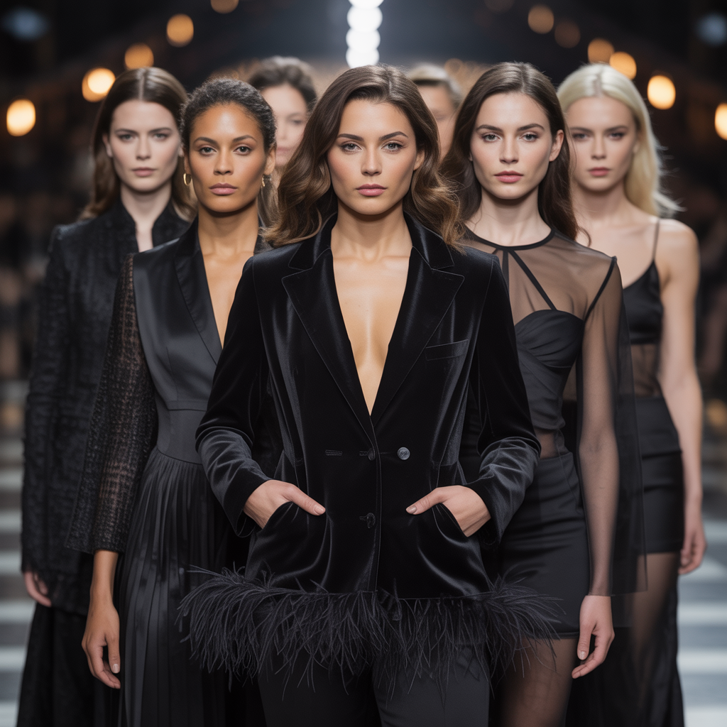 all black outfits for women