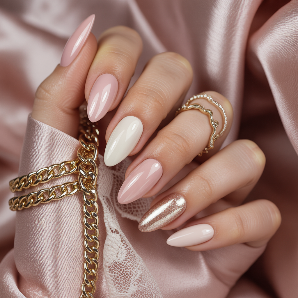 almond nails