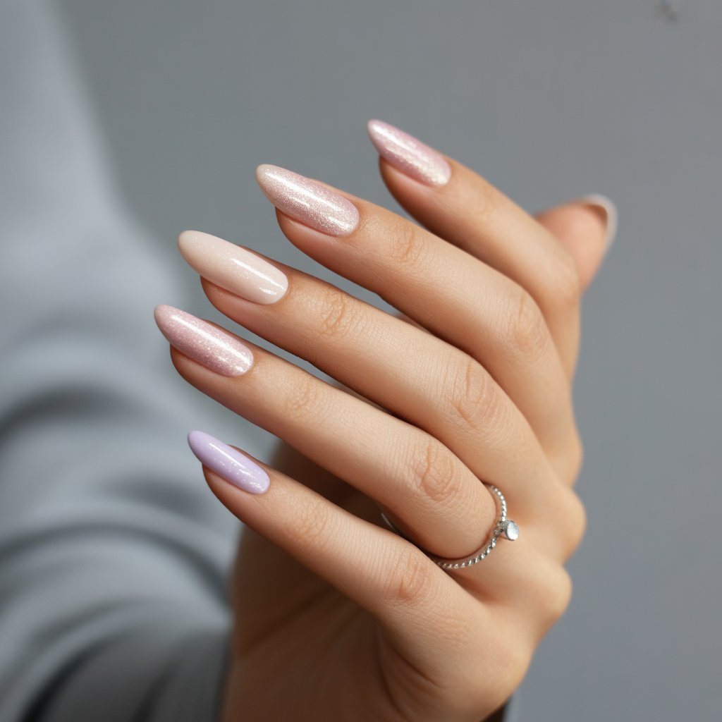 almond nails