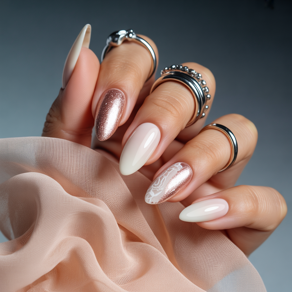 almond nails