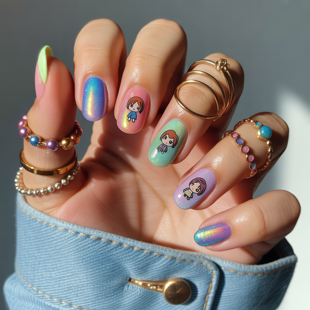 anime nails