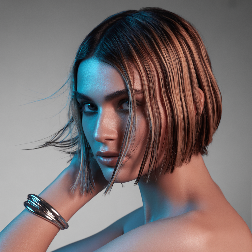 asymmetrical bob hairstyles