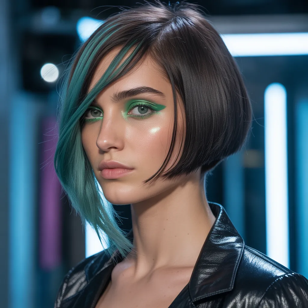 asymmetrical bob hairstyles