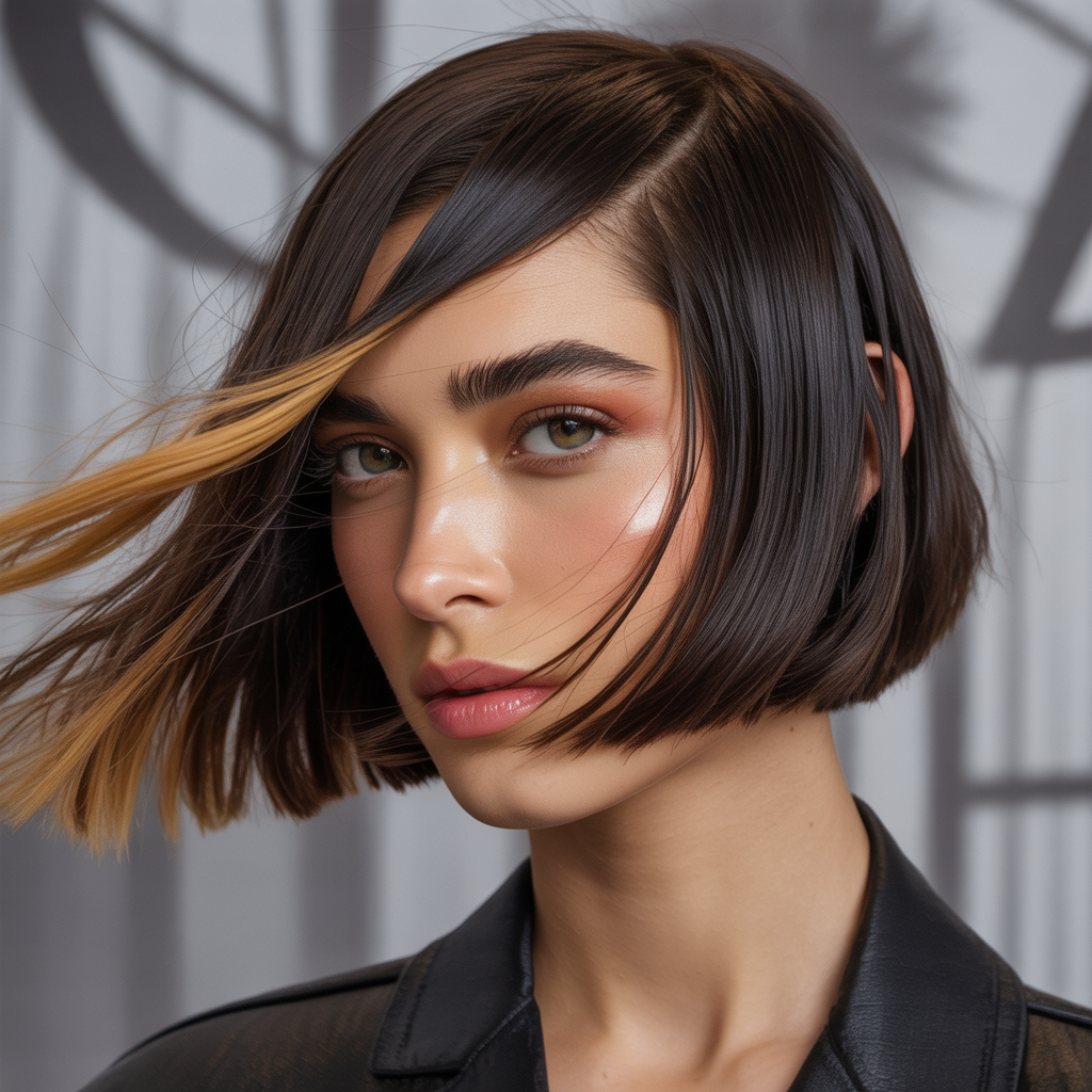 asymmetrical bob hairstyles