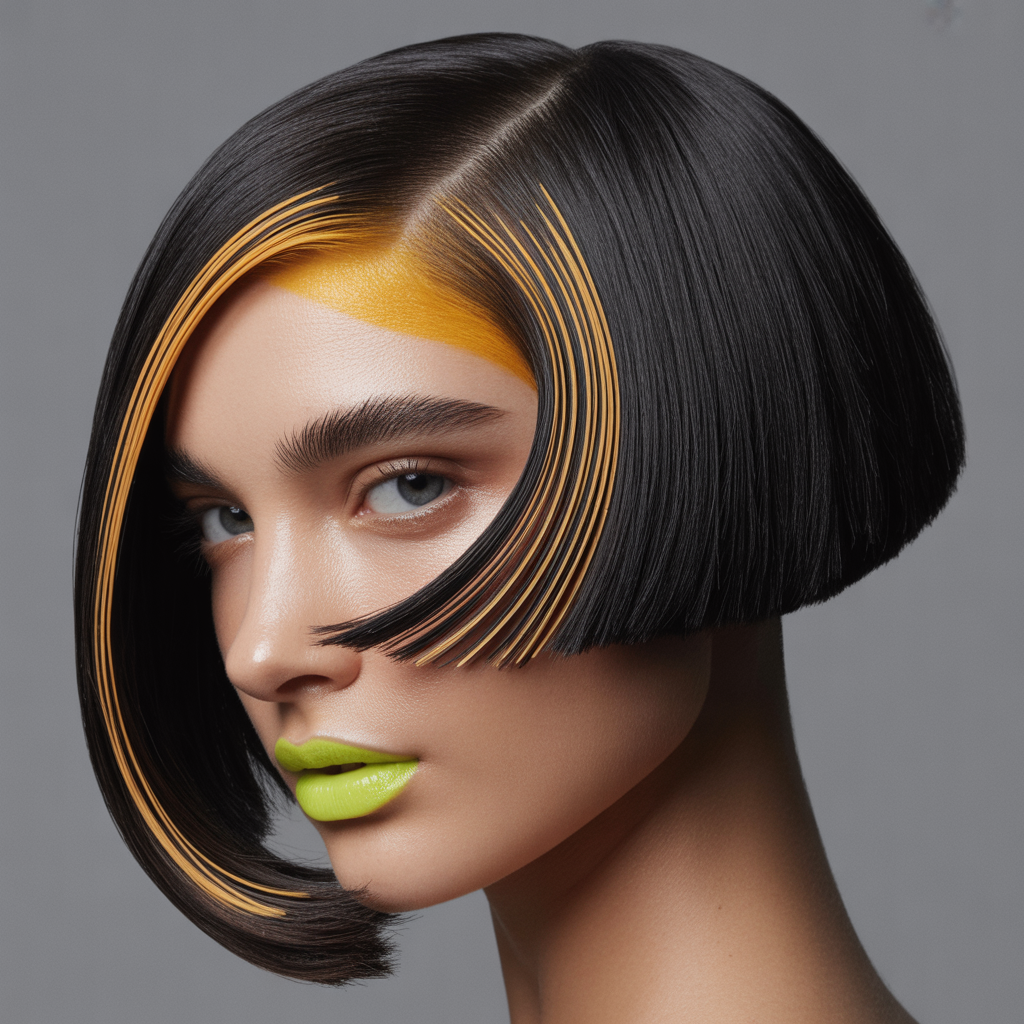 asymmetrical bob hairstyles