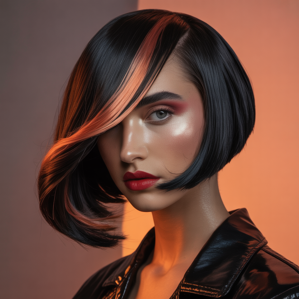 asymmetrical bob hairstyles