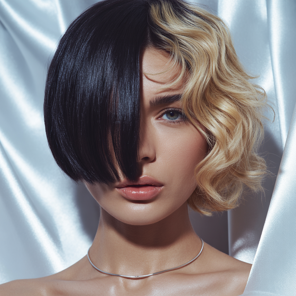 asymmetrical bob hairstyles