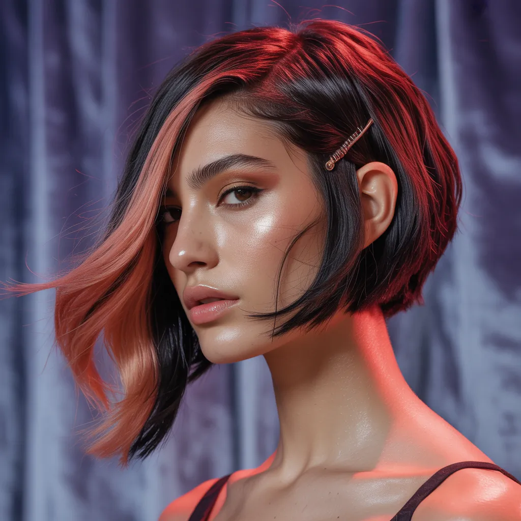 asymmetrical bob hairstyles