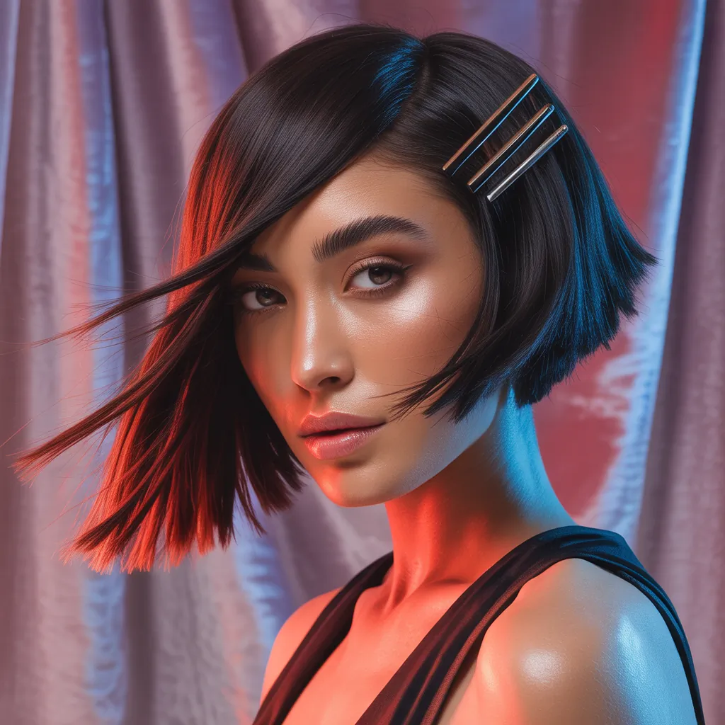 asymmetrical bob hairstyles