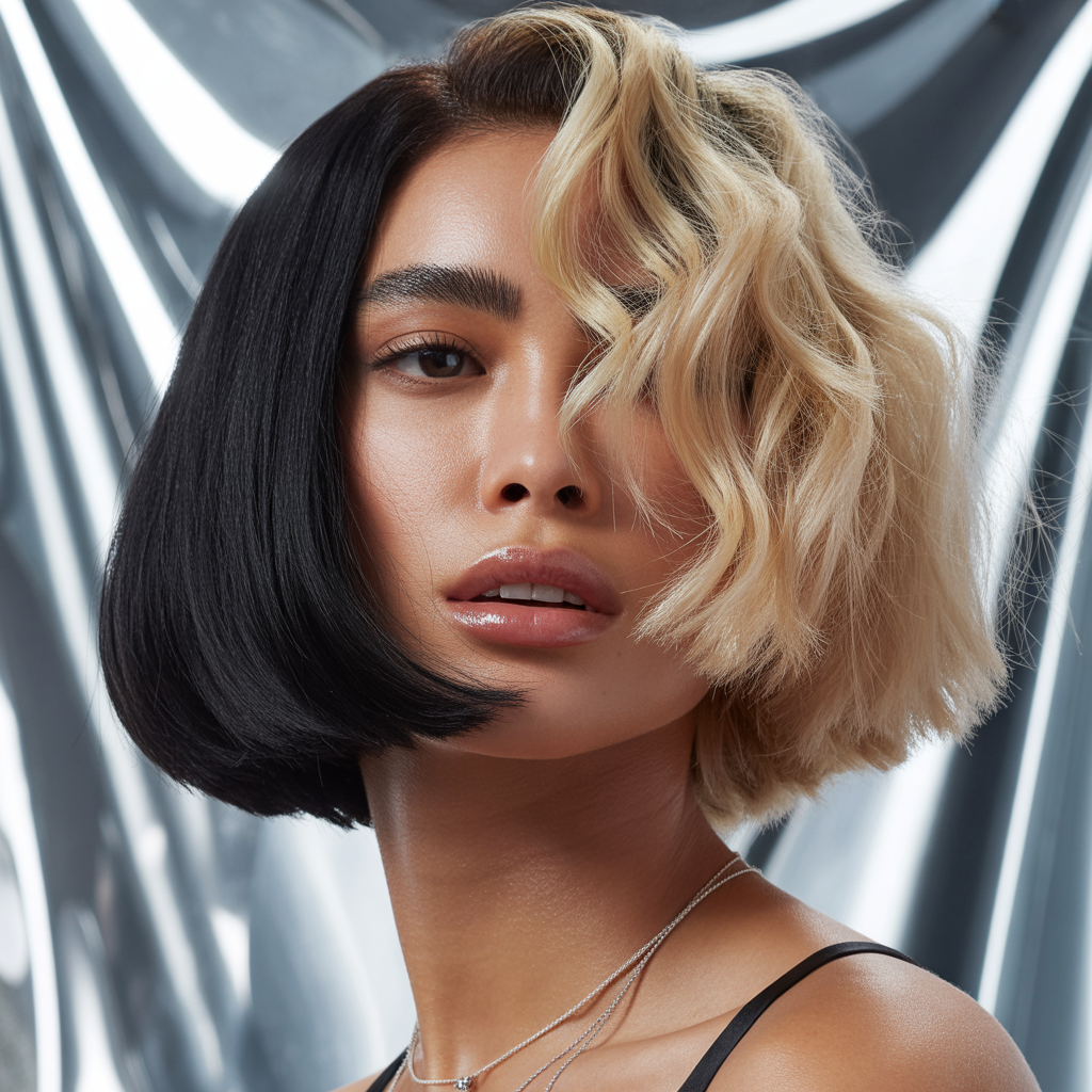 asymmetrical bob hairstyles