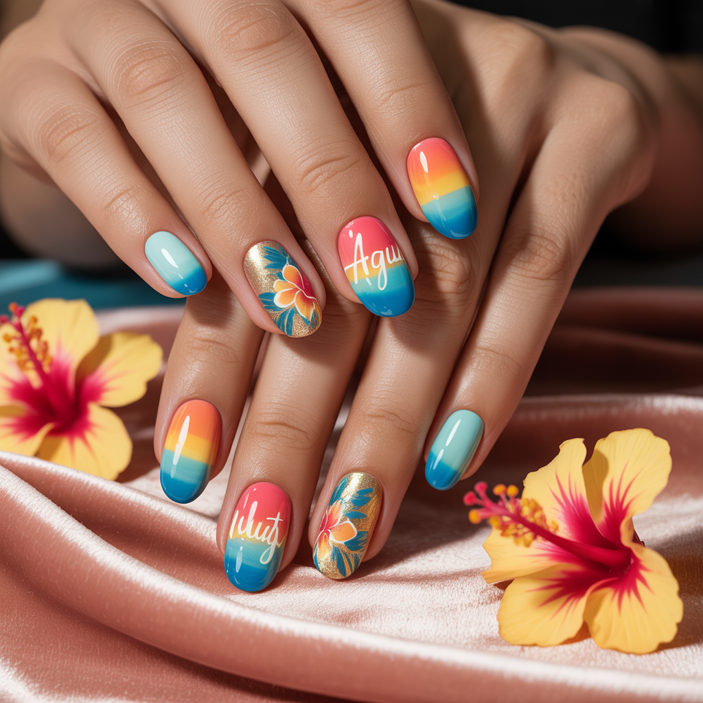 august nails ideas