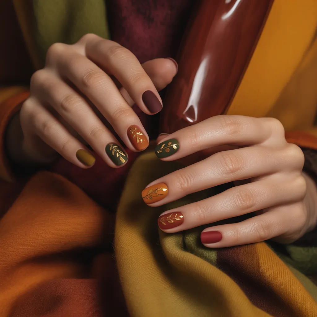 autumn nails