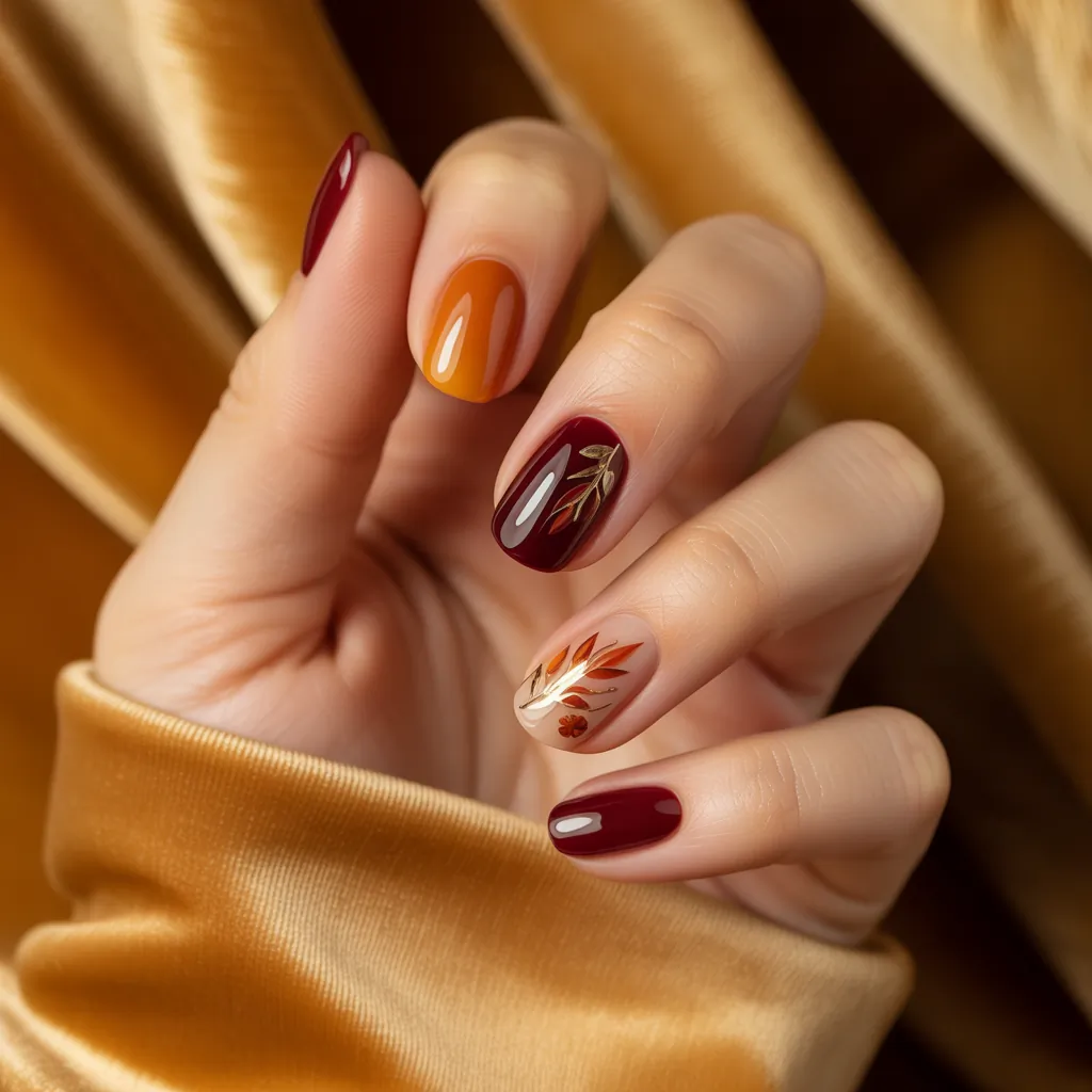 autumn nails