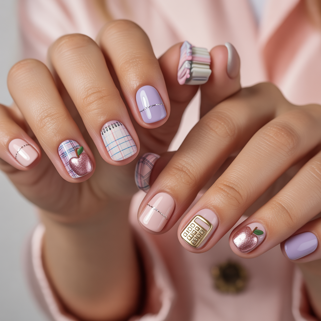 back to school nail ideas