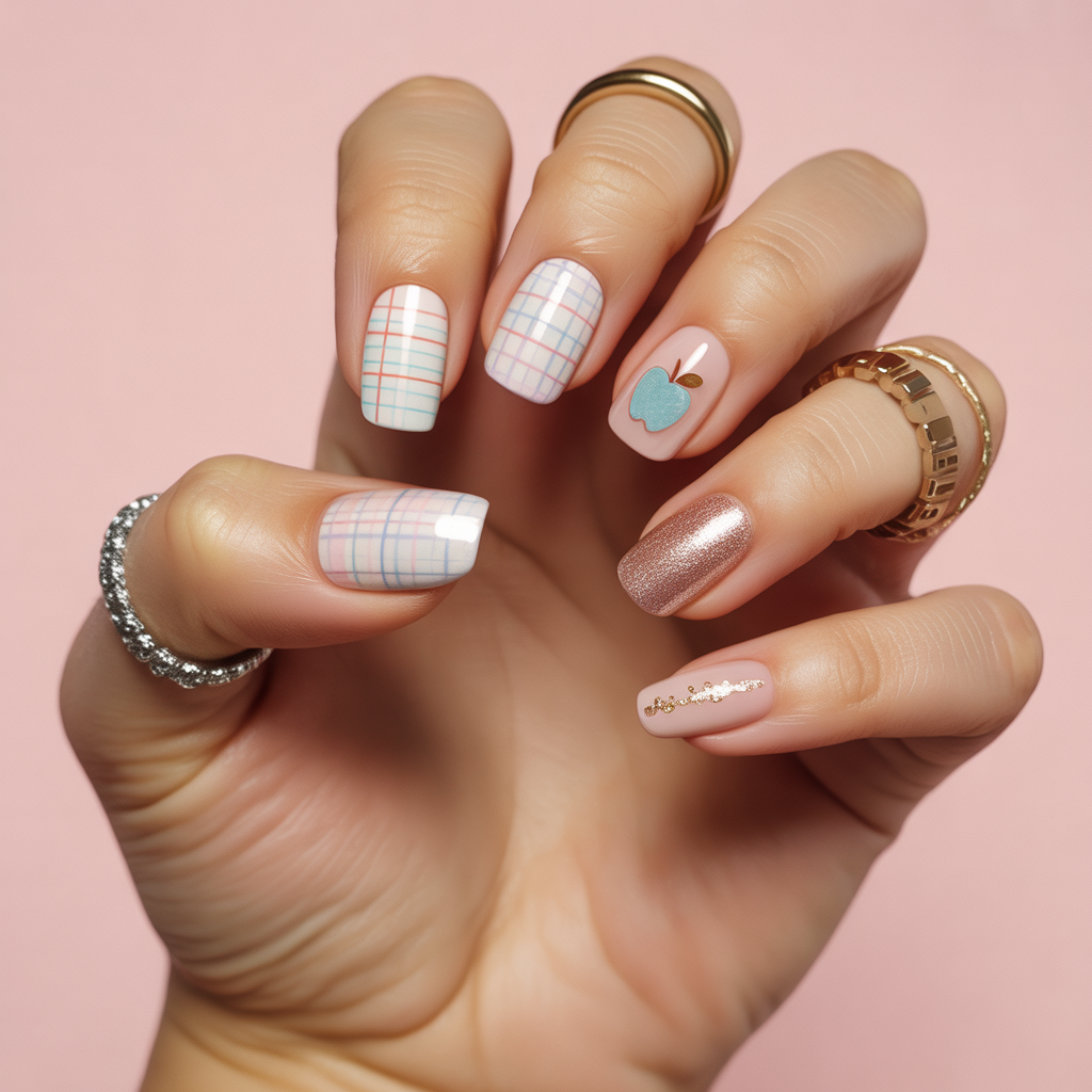 back to school nail ideas