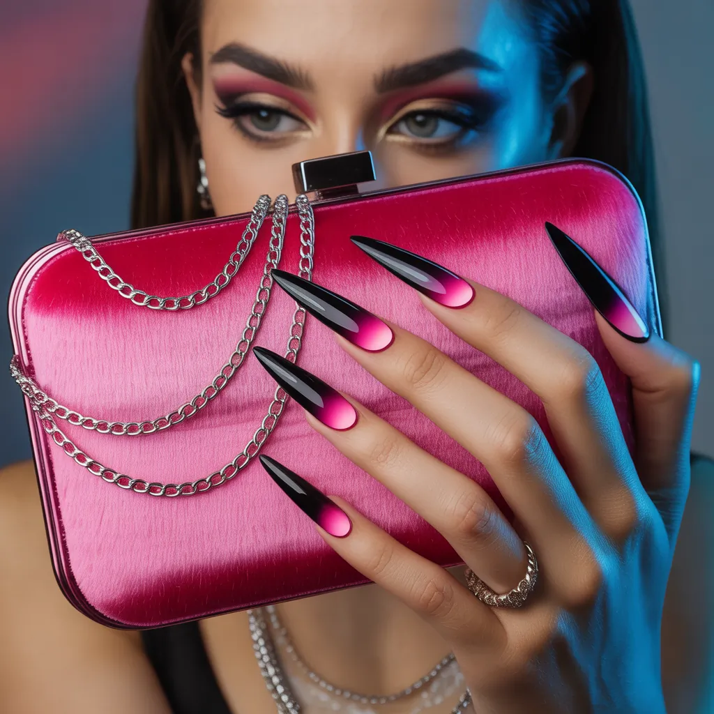 baddie acrylic nails