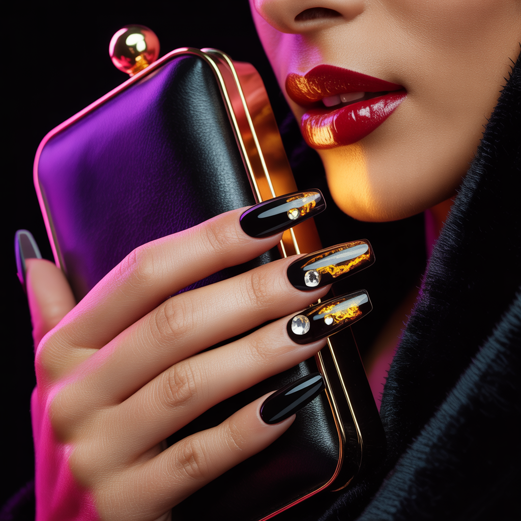 baddie acrylic nails