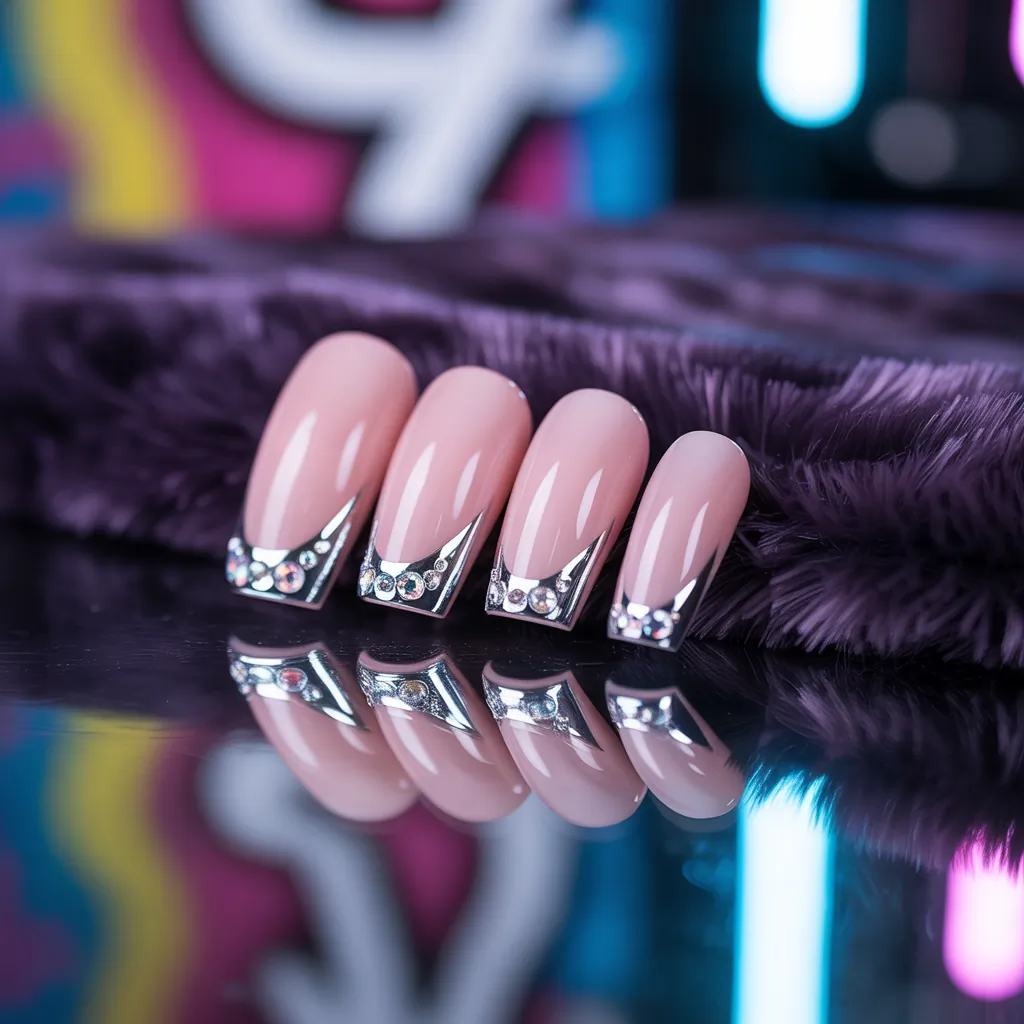 baddie acrylic nails