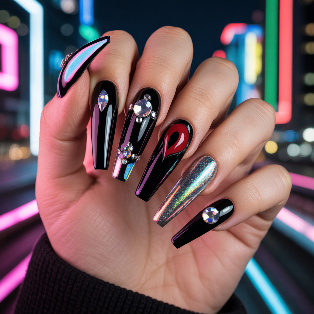 baddie nails
