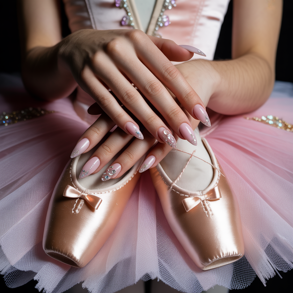 ballerina nails designs
