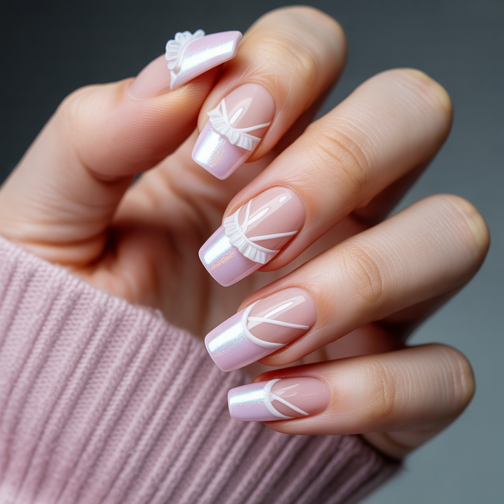 ballerina nails designs