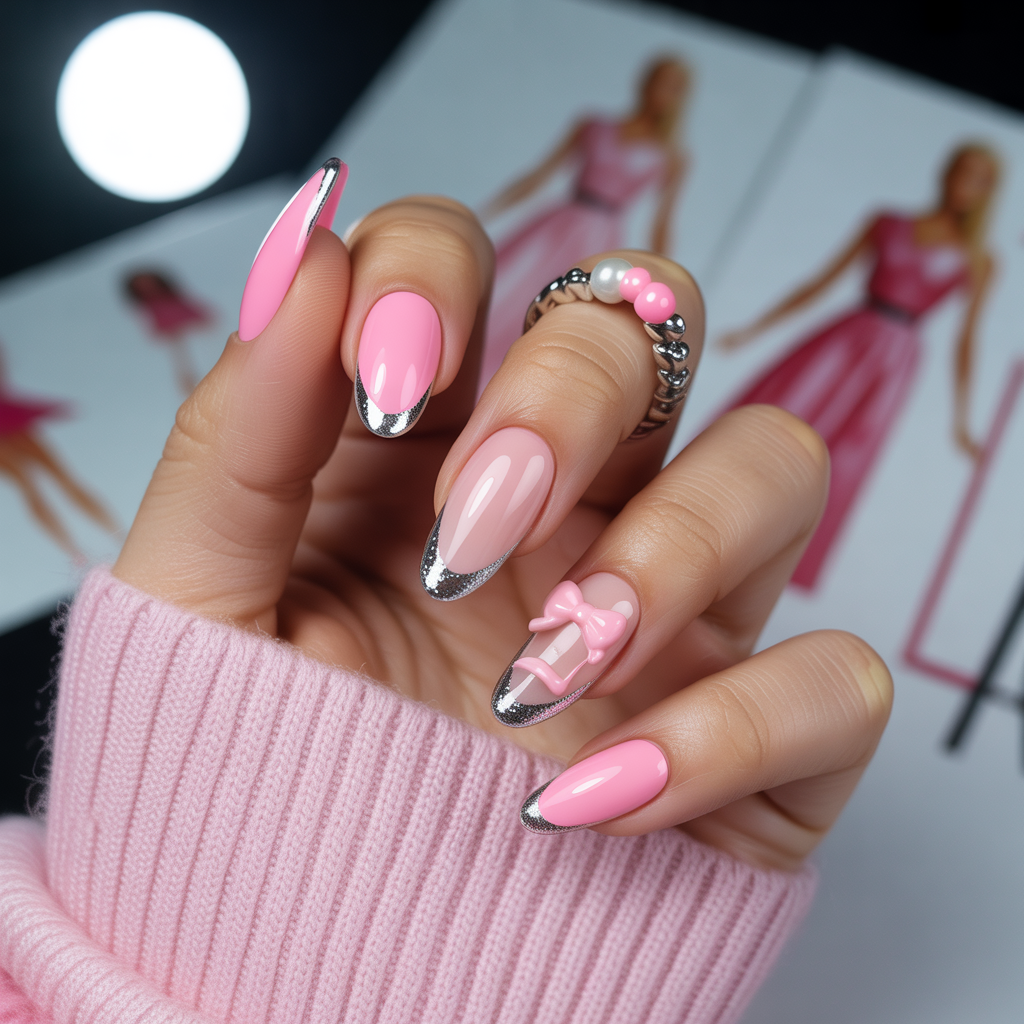 barbie nails