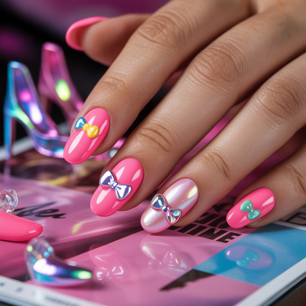 barbie nails