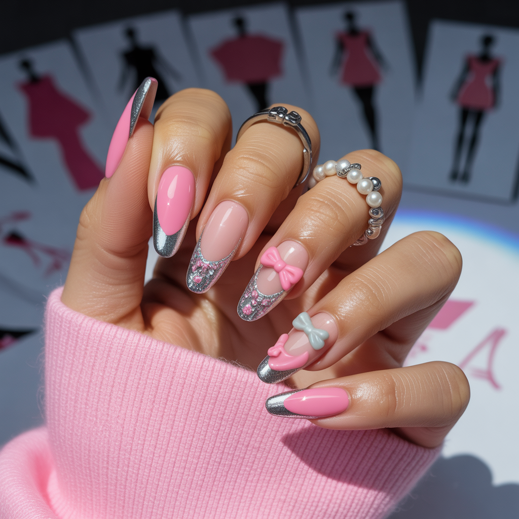 barbie nails