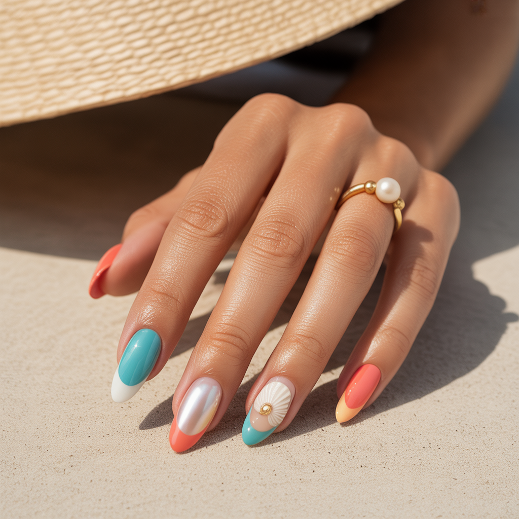 beach nails