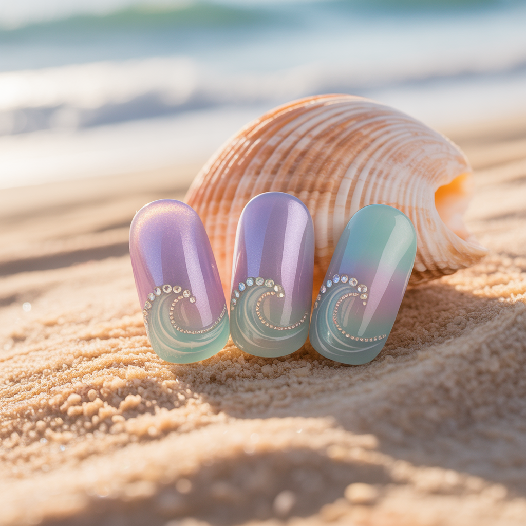 beach nails