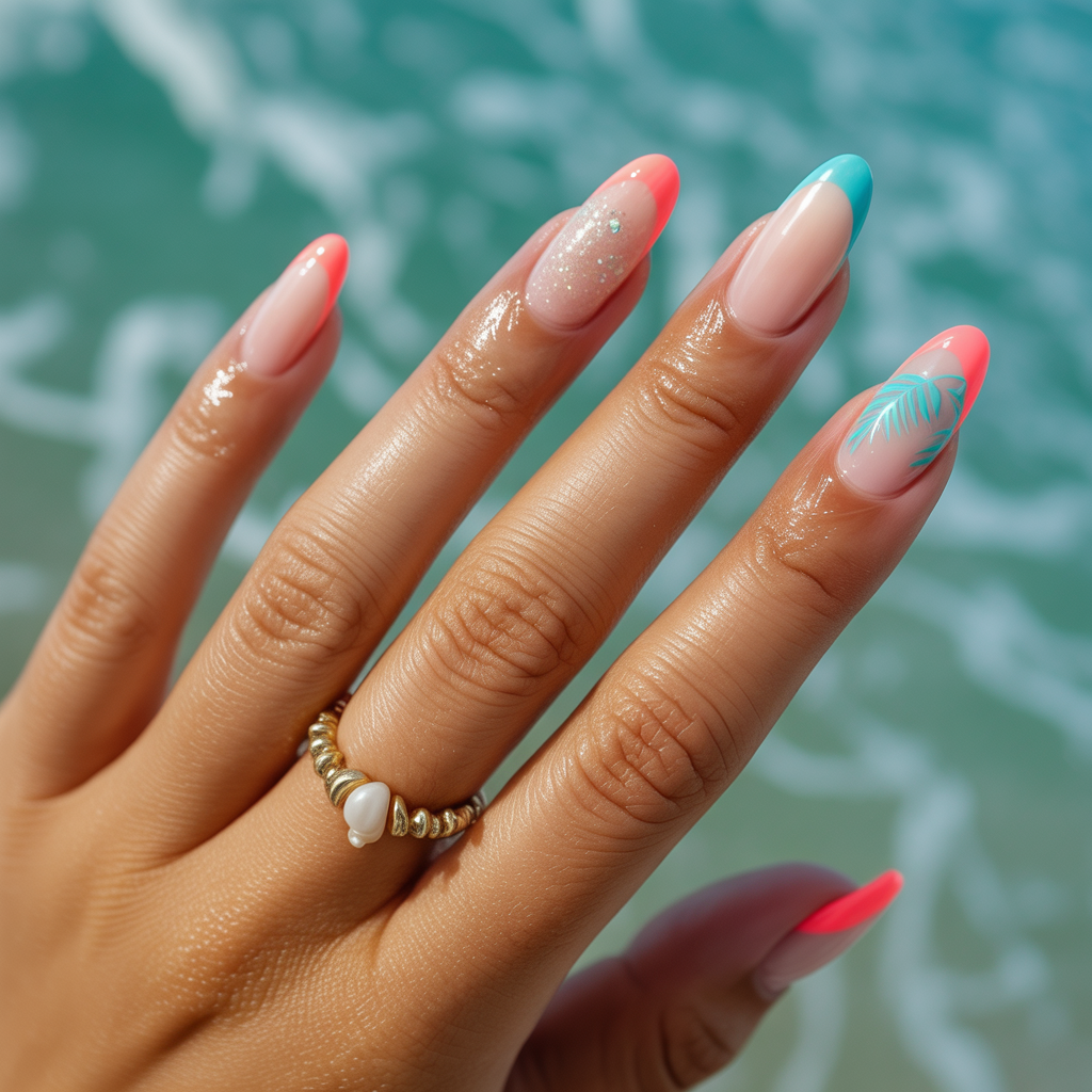 beach nails
