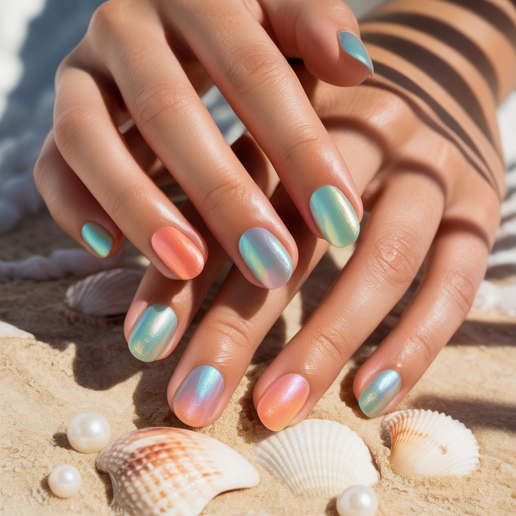 beach nails