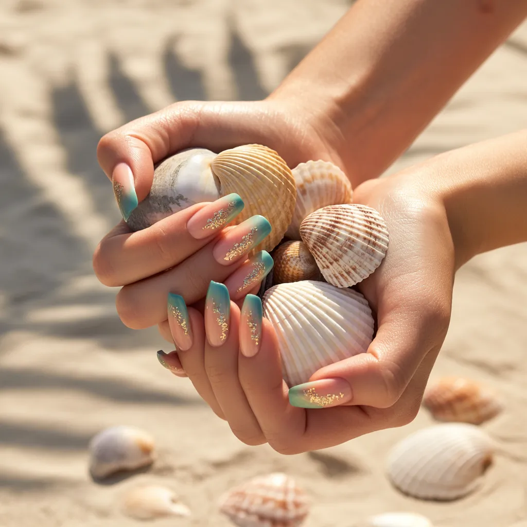 beach nails