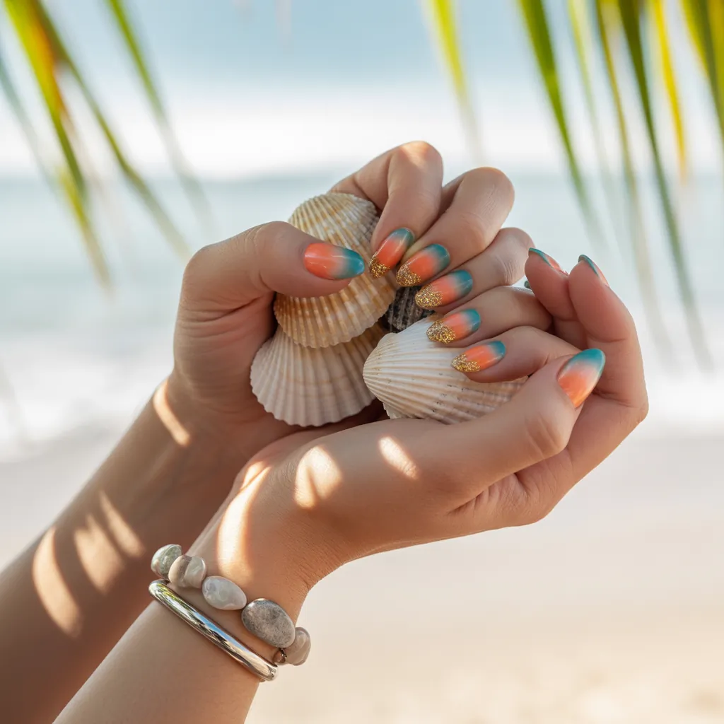 beach nails