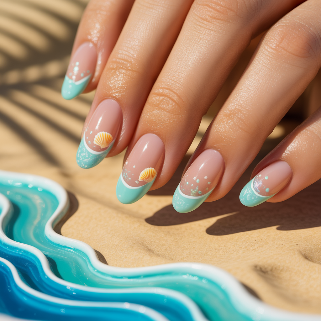 beach nails