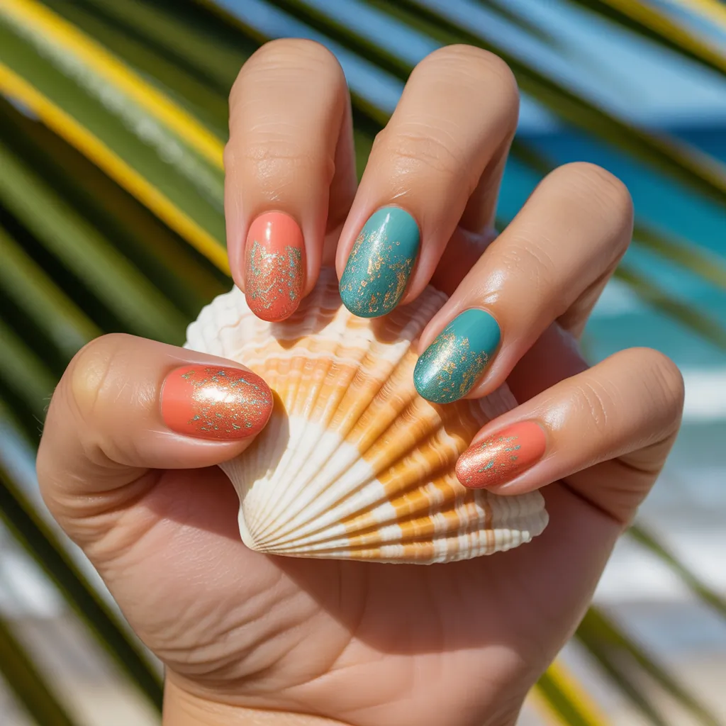 beach nails