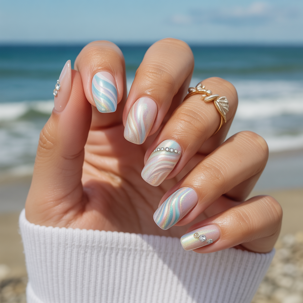 beach nails