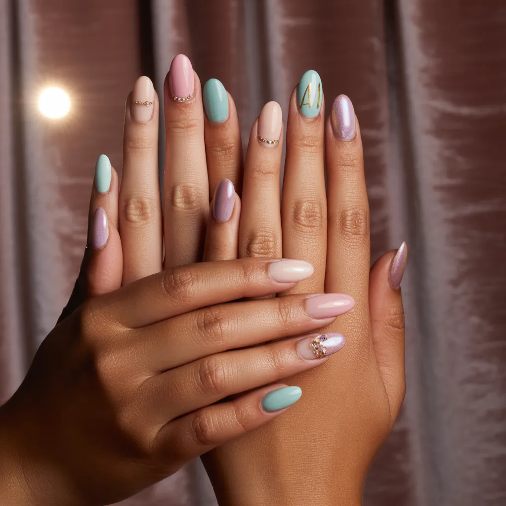 best nail shapes for fat fingers