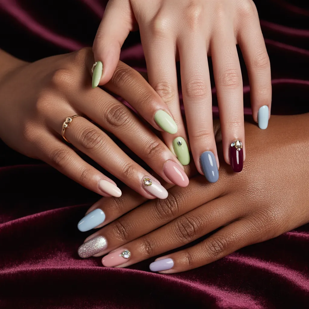 best nail shapes for fat fingers